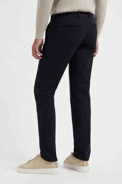 Travel pants bonded 8414 navy