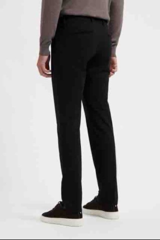 Travel pants bonded 8414 zwart