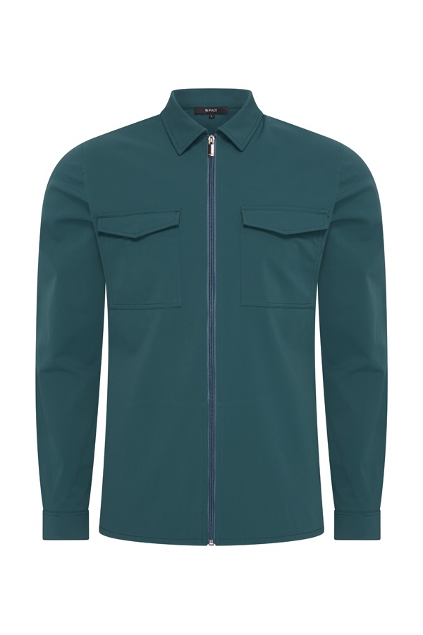 Mi-Piace travel overshirt petrol