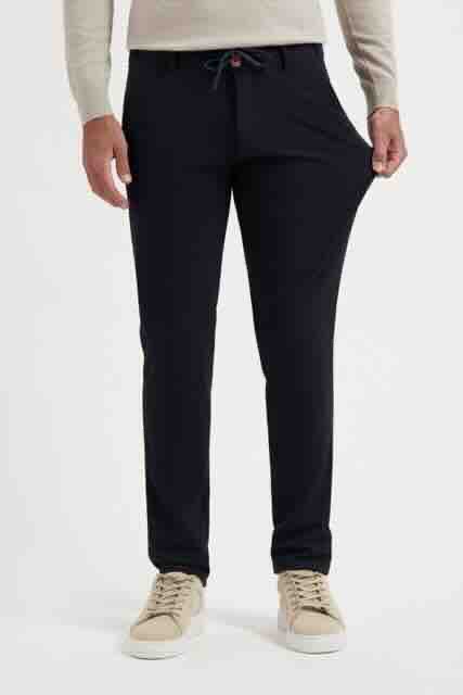 Travel pants bonded 8414 navy