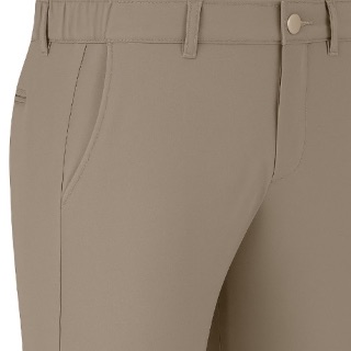 north84 travel pants bonded in kleur taupe
