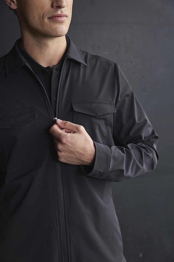 Mi-Piace travel overshirt black