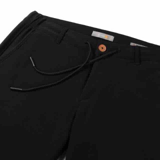 Travel pants bonded 8414 zwart