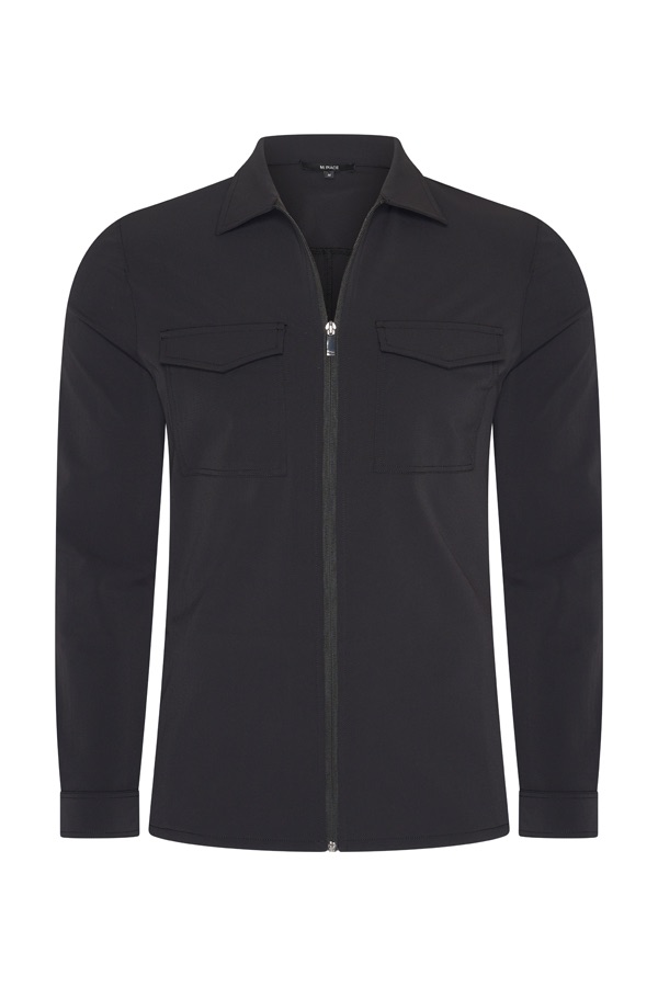 Mi-Piace travel overshirt black