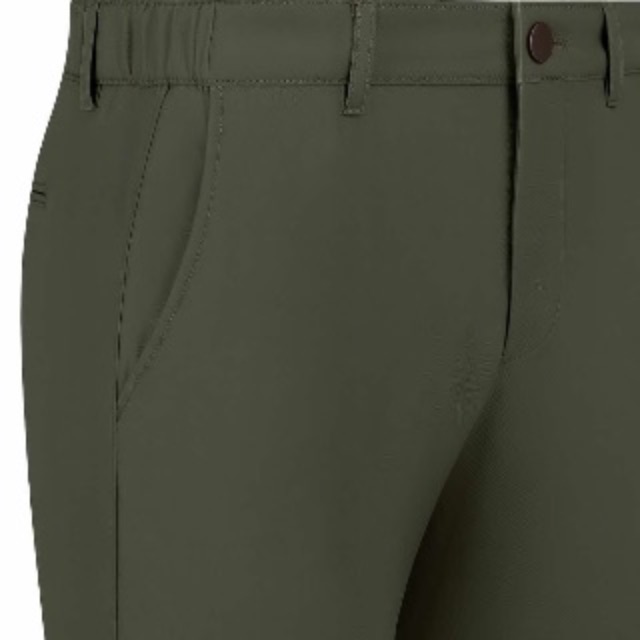 north84 travel pants bonded in kleur green