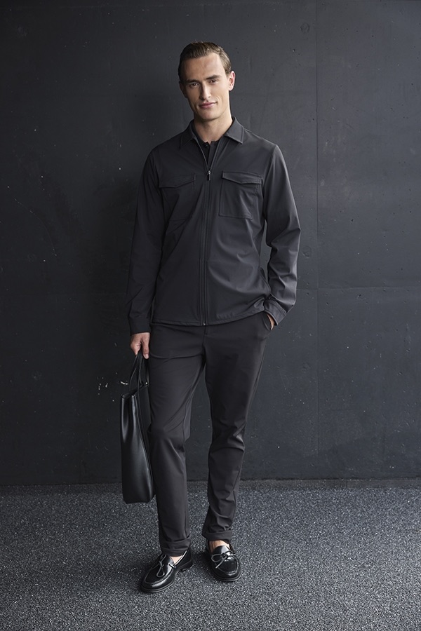 Mi-Piace travel overshirt black