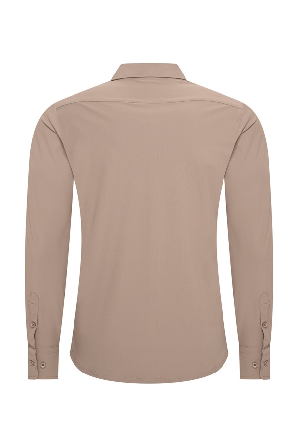 Mi-Piace travel shirt taupe