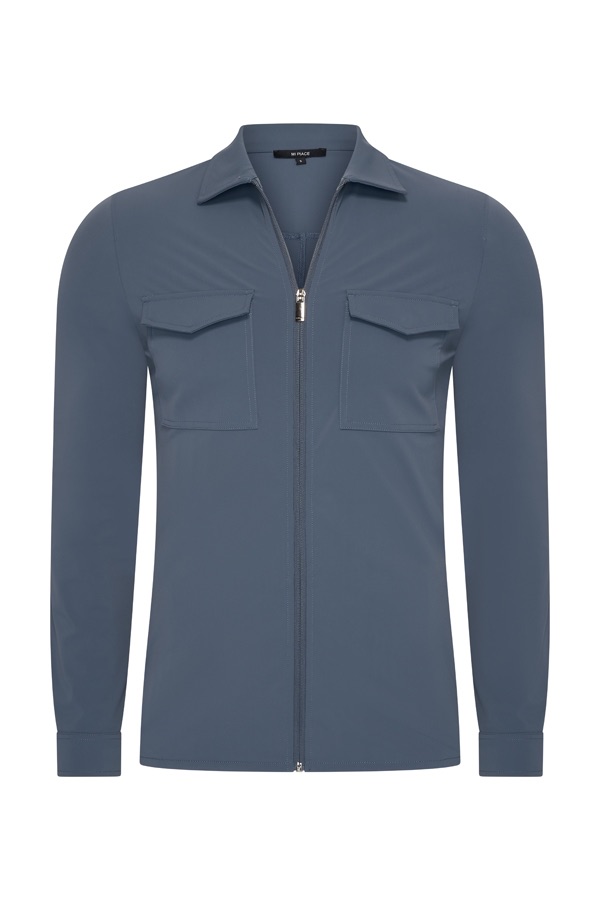Mi-Piace travel overshirt blauw