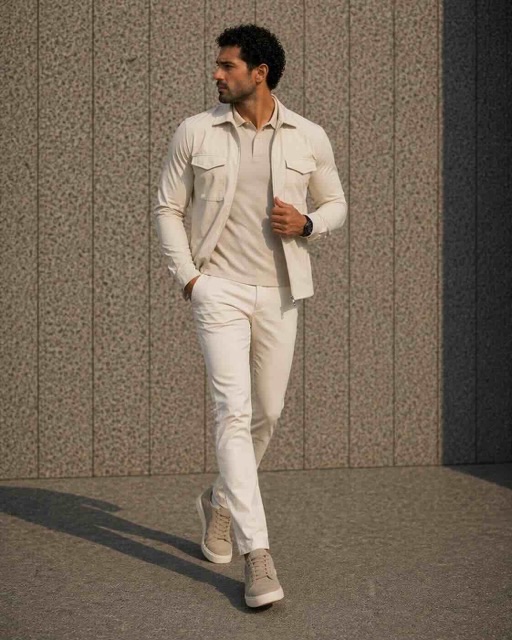 Mi-Piace travel overshirt stone