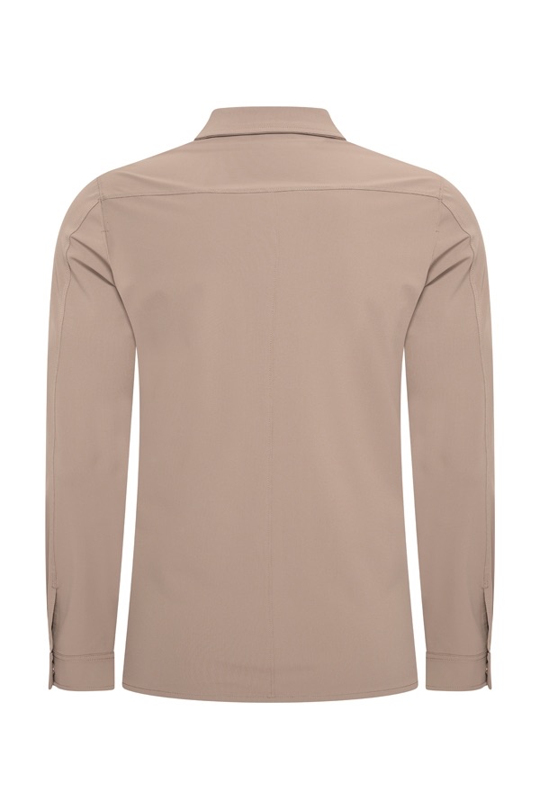 Mi-Piace travel overshirt taupe