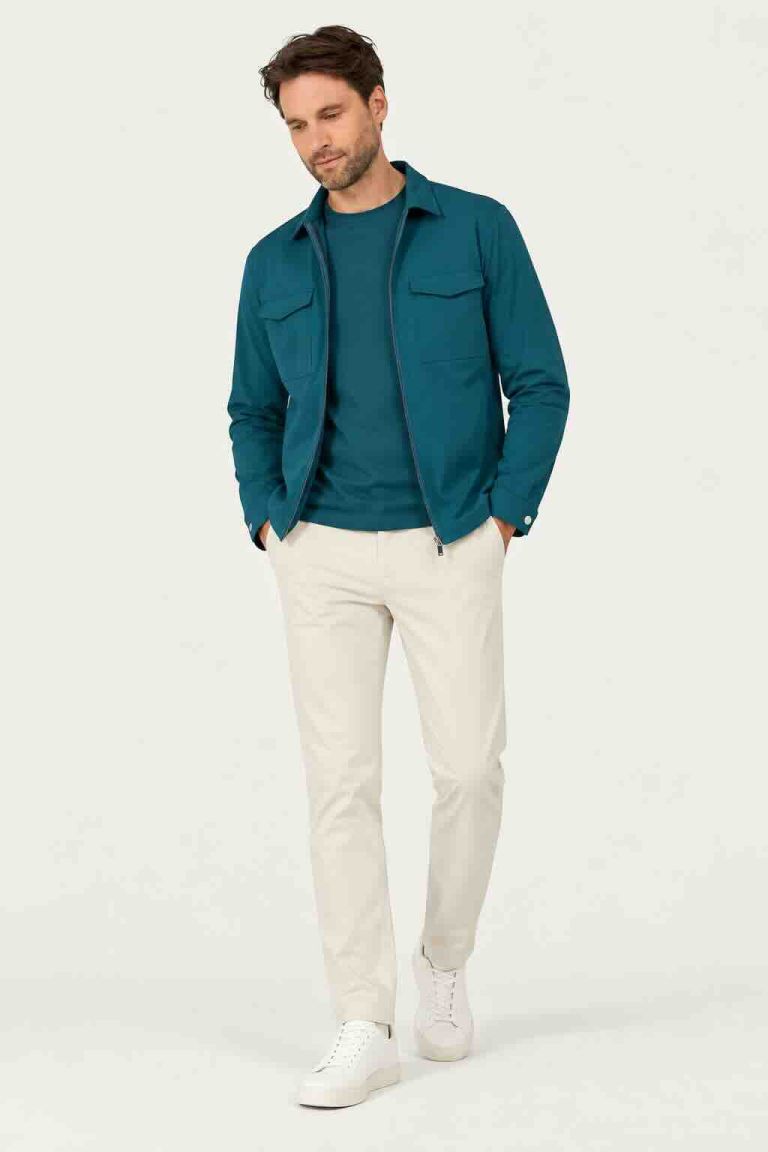 Mi-Piace travel overshirt petrol