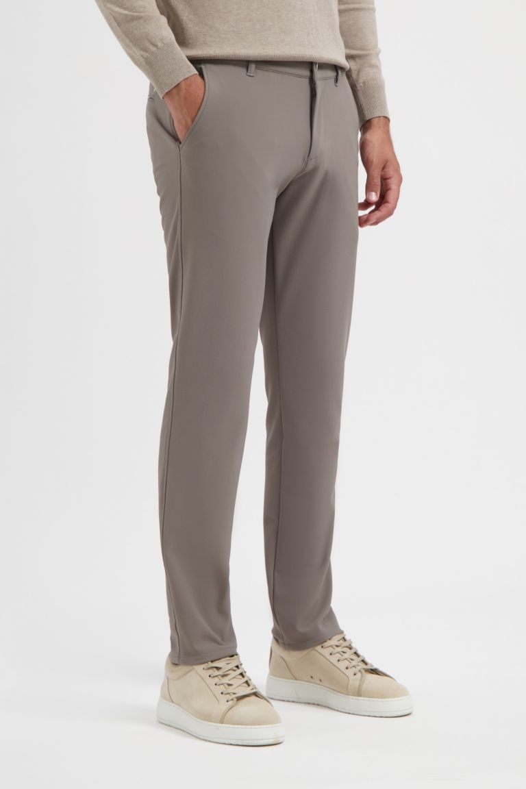 Travel pants bonded 8414 taupe 