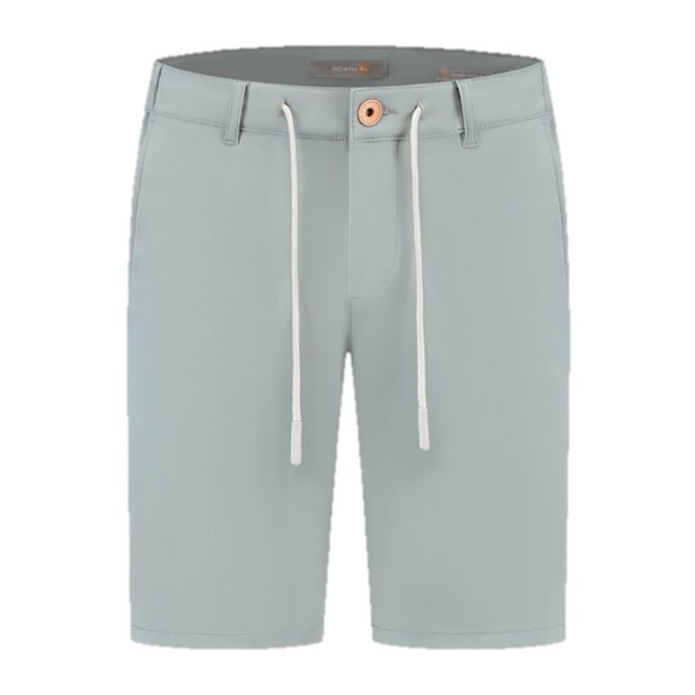 North84 travel short 8444 light blue grey