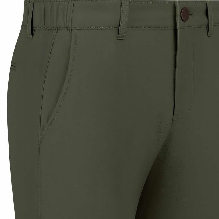 Travel pants bonded 8414 green