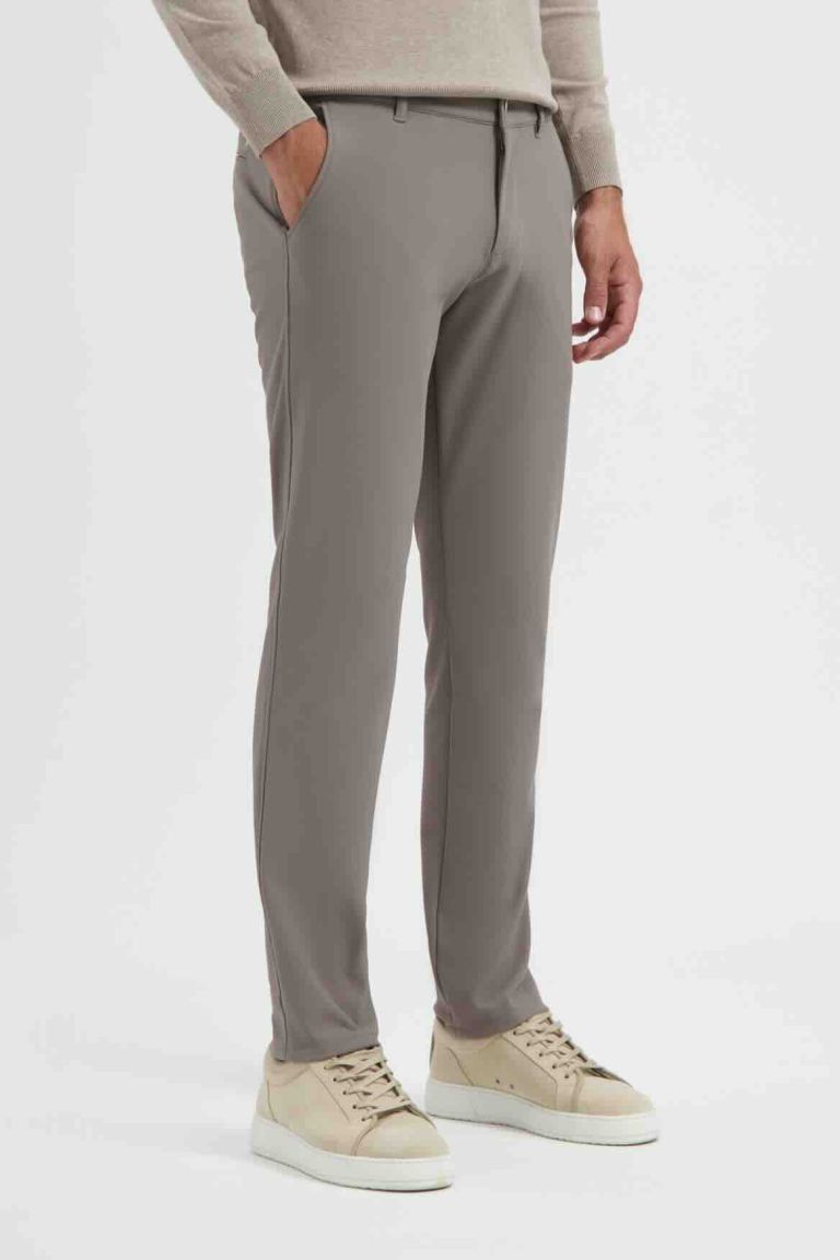 Travel pants 8416 taupe bonded